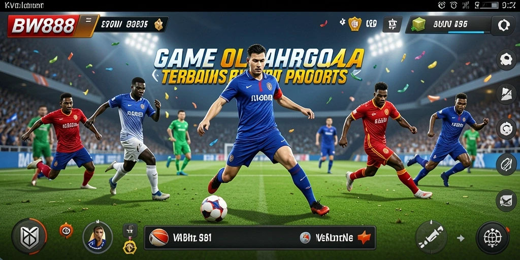 Tampilan menarik dari gameplay olahraga di BW888.
