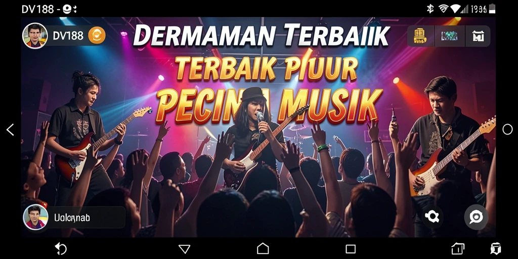 Tampilan gameplay DV188 yang interaktif dan penuh warna.
