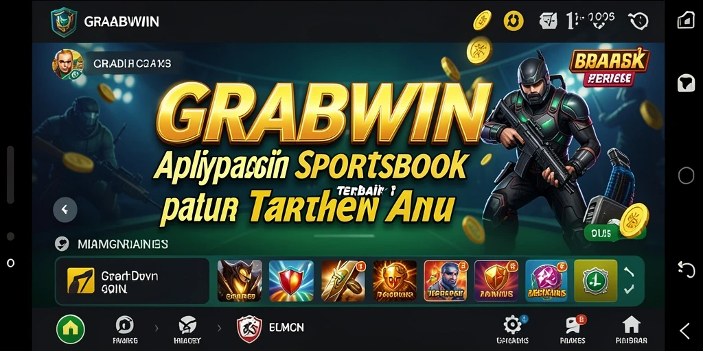 Tampilan screenshot gameplay sportsbook GRABWIN yang menarik.