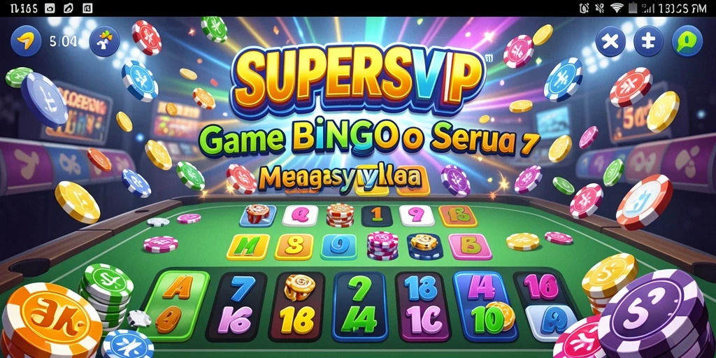 Tampilan gameplay Bingo yang seru dan interaktif.